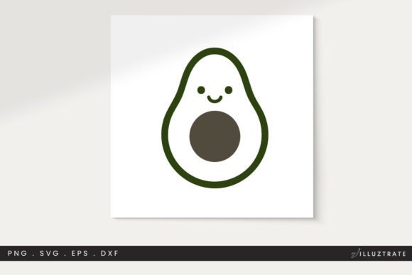Avocado SVG Cut File Clipart PNG Review for Real Projects