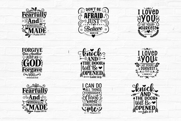 Bible Verse Bundle SVG Review for Real Embroidery Projects