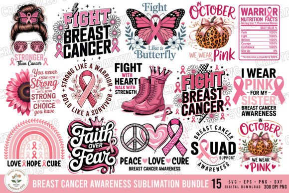 Breast Cancer Awareness Bundle Review: A Designer’s Perspective