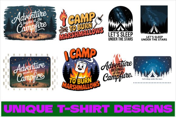 Camping Adventure T-Shirt Bundle Review for Real Projects