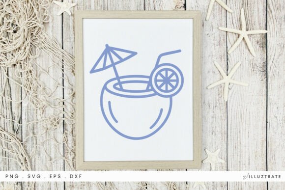 Coconut Drink SVG Clipart: A Designer’s Practical Take