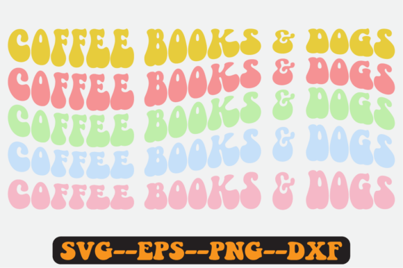 Coffee Books and Dogs Quote Retro SVG Review