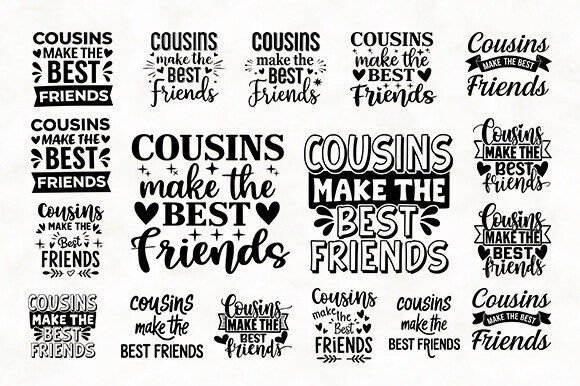 Cousins Make the Best Friends Bundle SVG Review for Real Projects