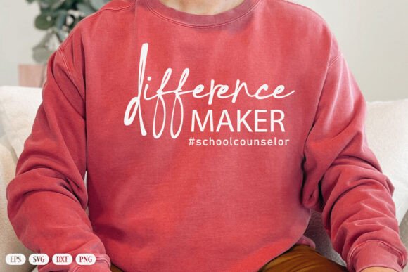 Difference Maker School Counselor SVG: A Practical Design for Heartfelt Embroidery Projects