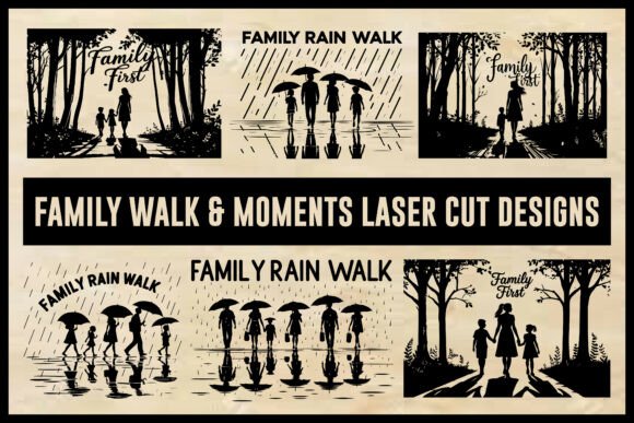 Family Walk Moments Laser Cut Design B Review