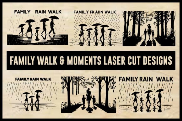 Family Walk Moments Laser Cut Design Review