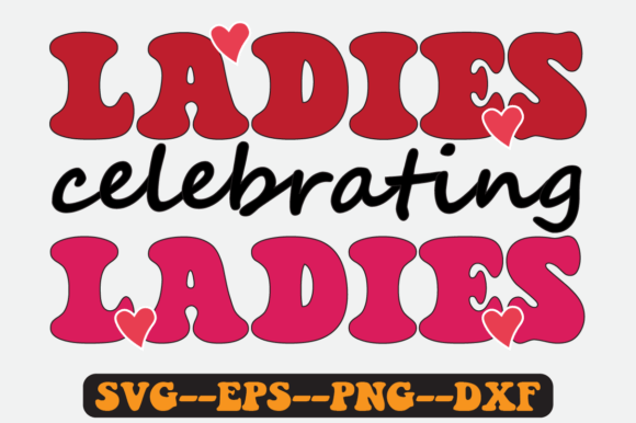 Galentines Quote Groovy Retro SVG Design Review