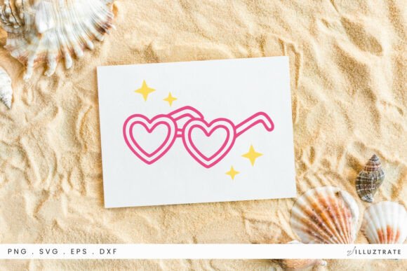 Heart Sunglasses SVG Clipart Review for Real-World Embroidery Projects