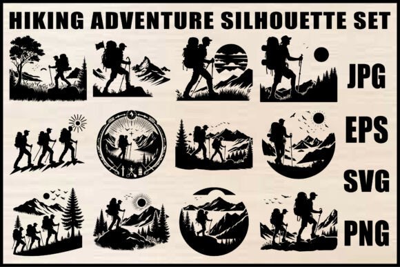 Hiking Adventure Vector Set: A Designer’s Honest Take