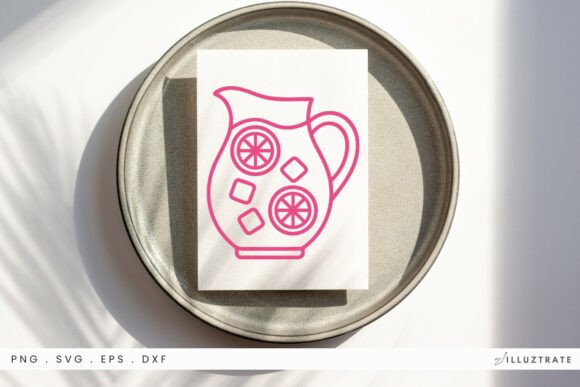 Lemonade Jug SVG Clipart: A Designer’s Practical Take