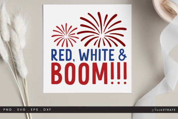 Red White Boom SVG Clipart: A Designer’s Honest Take