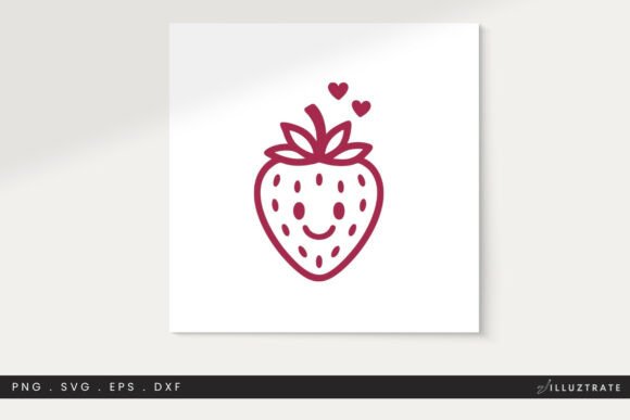 Strawberry SVG Cut File Clipart PNG Review for Real Projects