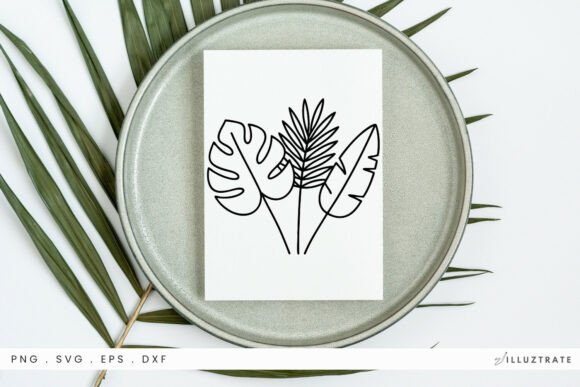 Summer Leaves SVG Clipart Review for Real Embroidery Projects