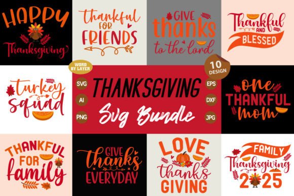 Thanksgiving SVG Bundle Vol. 5.2 Review for Real Embroidery Projects